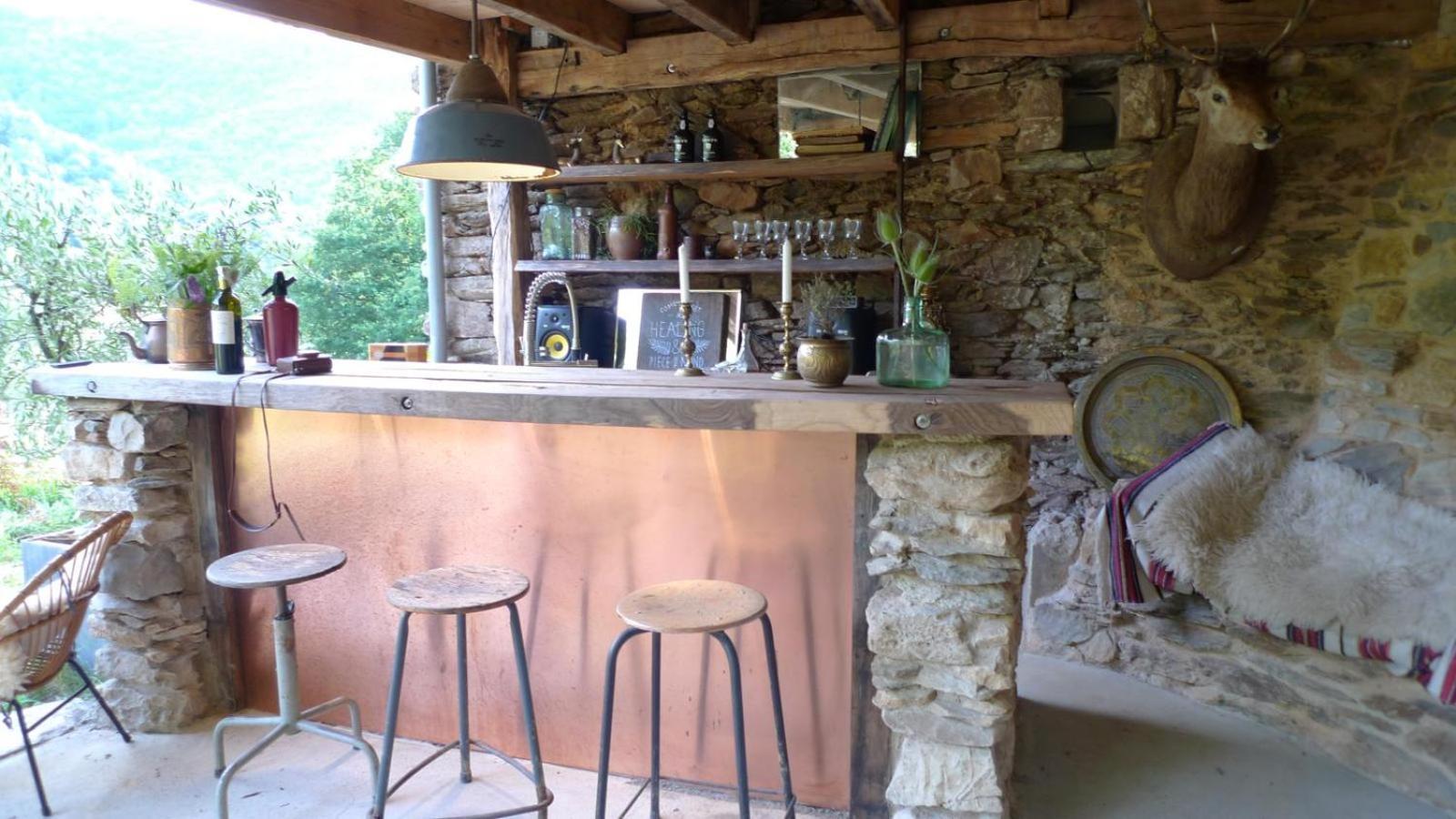Lake House I // Alauzet Ecolodge + Nature Spa Castelnau-de-Mandailles Exterior photo